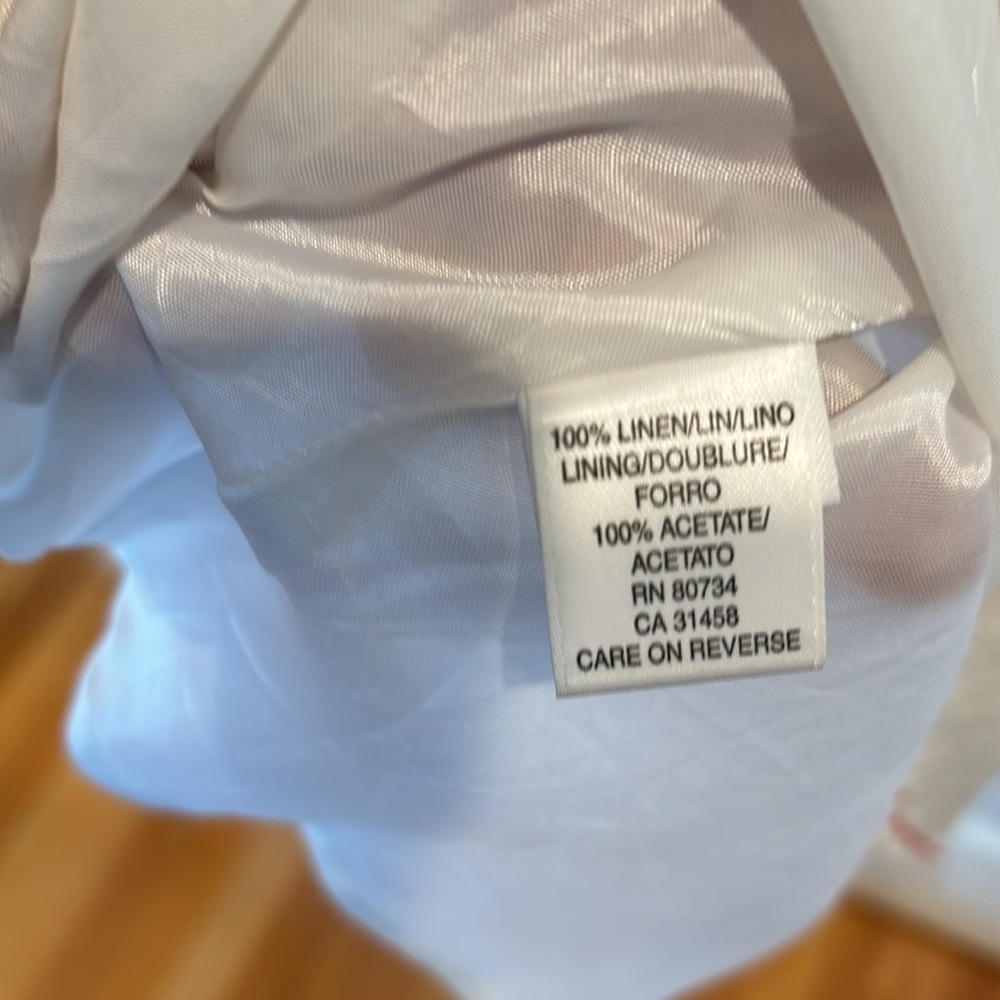 Vintage BCBG Maxazria Linen Sundress - Picture 8 of 12